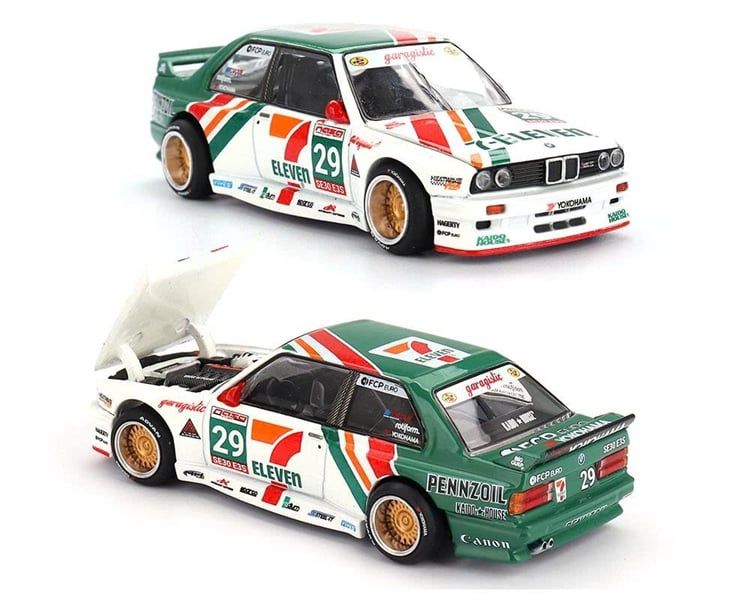  Mô hình xe BMW M3 Kaido Works Larry Chen V1 – USA Exclusive – MiJo Exclusives tỉ lệ 1:64 Kaido House KHMG217 