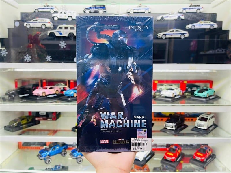  Mô hình nhân vật Marvel Iron man người sắt black MK1 Mark 1 War machine SHF tỉ lệ 1:10 18CM ZD Toys FG265 