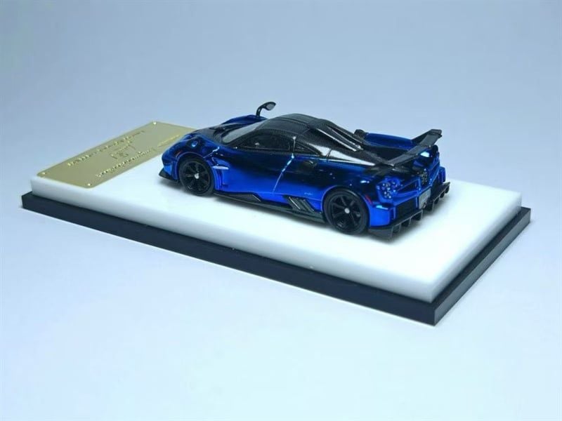  Mô hình xe Pagani Huayra Imola Pagani Huayra Imola Alloy Model tỉ lệ 1:64 Mymodelcollect MC640015B 