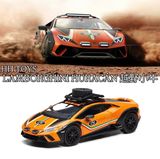  Mô hình xe Lamborghini HURACÁN STERRATO mở được nắp máy tỉ lệ 1:64 HungHing Toys HS005 