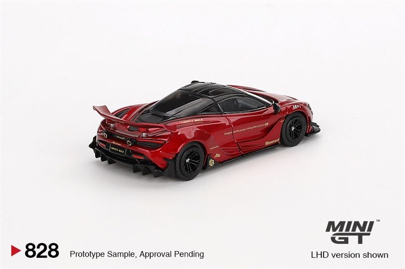  [Hàng Loose] Mô hình xe McLaren 720S LB★Works Gem Red tỉ lệ 1:64 MiniGT MGT00828 