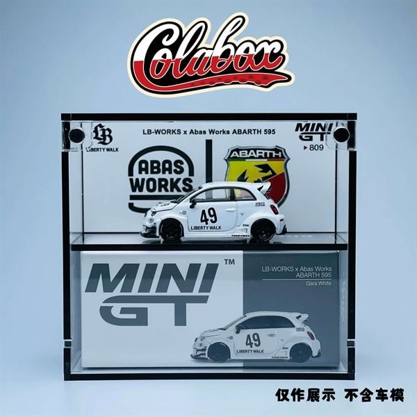  Hộp trưng bày mica các dòng xe MiniGT có khung ảnh tỉ lệ 1:64 Colabox PKC 