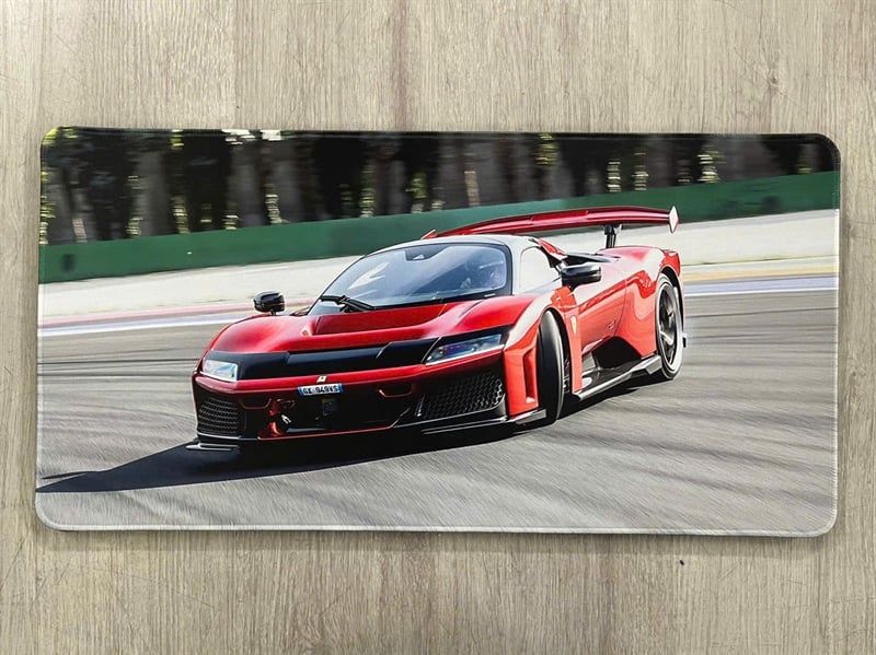  Phụ kiện Thảm lót chống trượt chủ đề siêu xe Ferrari F8XX kích thước 30x60cm Autono1 PT127A 