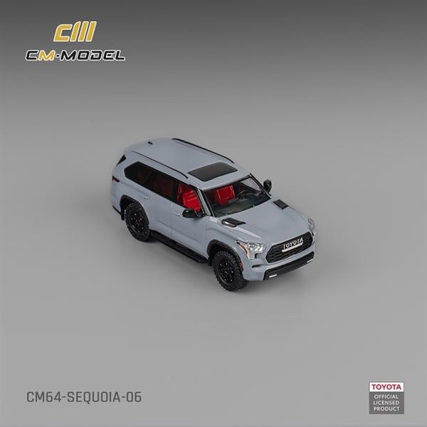  Mô hình xe Toyota Sequoia Gray tỉ lệ 1:64 CM model CM64-SEQUOIA-06 