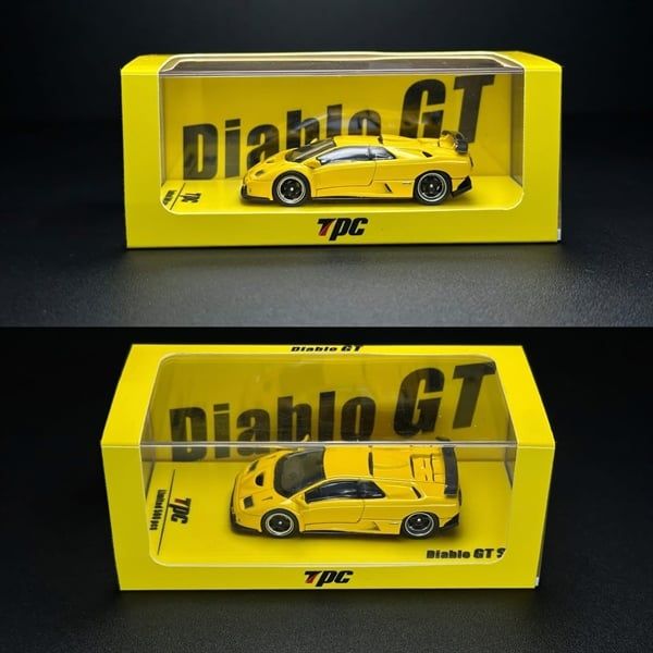  Mô hình xe Lamborghini Diablo GTR tỉ lệ 1:64 TPC OT64741 