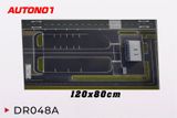  Phụ kiện trưng bày sàn đỗ xe, mặt đường chất liệu in pp 80x120cm cán mờ chống nước bụi bẩn dành cho xe mô hình nhiều tỉ lệ DR048 