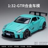  Mô hình xe Nissan GTR R35 LBWK full open - có đèn nhạc tỉ lệ 1:32 Jiaye model 