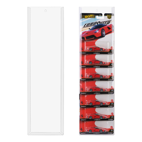  Hộp gấp 7 card PVC đựng card dọc Hot wheels Premium (Horizion Culture) tỉ lệ 1:64 PVC_HW_PRE_V6 