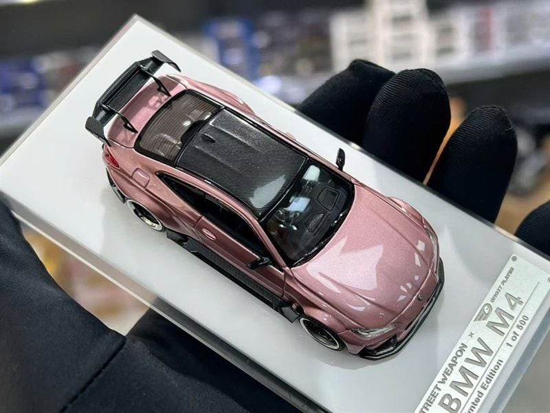  Mô hình xe BMW G82 M4 hợp kim tỉ lệ 1:64 Street Weapon OT64278 