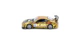  Mô hình xe Nissan TOP SECRET Silvia (S15) Gold D1 Grand Prix Series Champion 2004 tỉ lệ 1:64 Inno64 IN64-S15TS-D104 