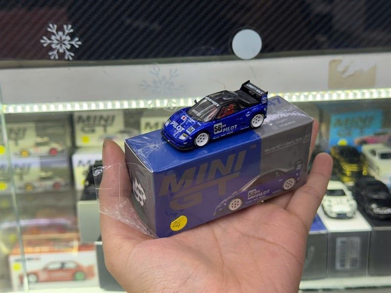  [Hàng Loose] Mô hình xe Mazda AZ-1 Liberty Walk LB40 PILOT tỉ lệ 1:64 MiniGT MGT01047 