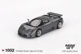  [Hàng Loose] Mô hình xe Bugatti EB110 Super Sport Grigio Scuro tỉ lệ 1:64 MiniGT MGT01002 