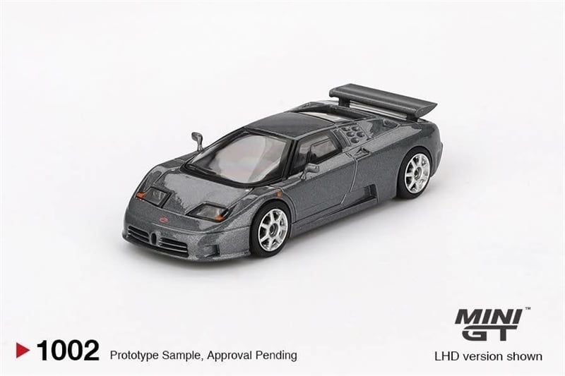  [Hàng Loose] Mô hình xe Bugatti EB110 Super Sport Grigio Scuro tỉ lệ 1:64 MiniGT MGT01002 