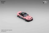  Mô hình xe Nissan 180SX Rocket Bunny pink tỉ lệ 1:64 Micro Turbo MT6407C4 