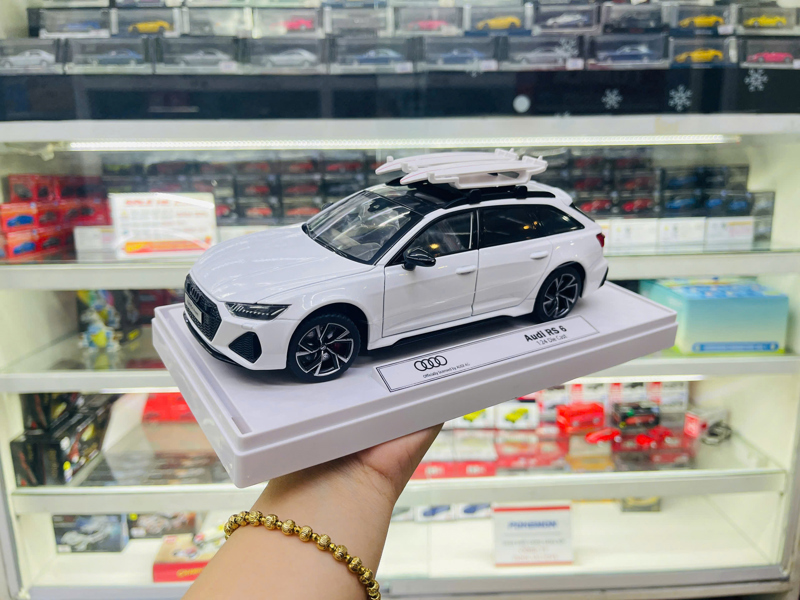  Xe ô tô mô hình bằng hợp kim và nhựa AD RS6 Avant  tỉ lệ 1:24 Alloymodel OT24133 