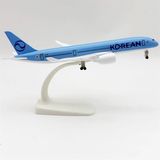  Mô hình máy bay Korean Airlines Blue Airbus A350 20cm MB20148 