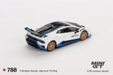  [Hàng Loose]Mô hình xe Lamborghini Huracán STO Bianco Asopo tỉ lệ 1:64 MiniGT MGT00788L 