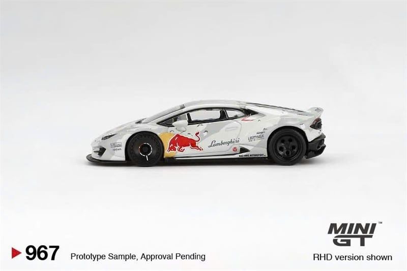  Mô hình xe Lamborghini Huracan LB★WORKS ver. 2 Mad Mike NIMBUL bản card Nhật tỉ lệ 1:64 MiniGT MGT00967-LB 
