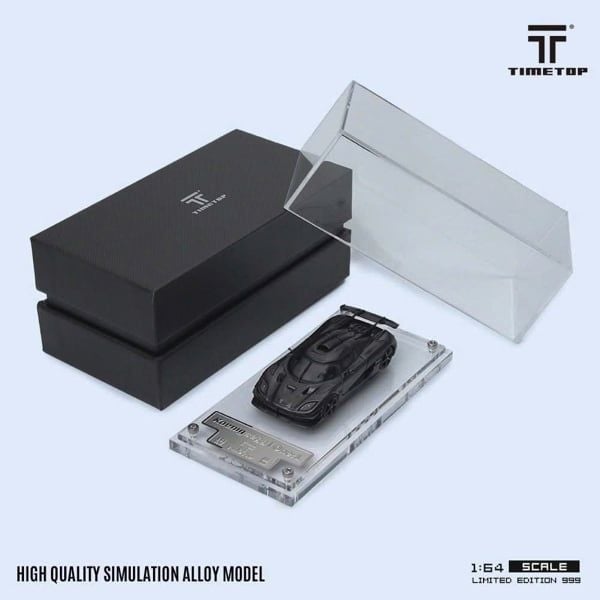  Mô hình xe ô tô Koenigsegg One:1 mở được nắp máy tỉ lệ 1:64 Timetop TT644814 