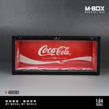  Hộp trưng bày container mô phỏng bãi đỗ xe parking lot Coca Cola 30x12.5x13cm tỉ lệ 1:64 MoreArt MB400301 