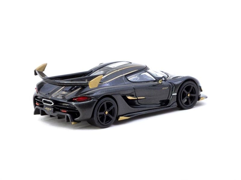  Mô hình xe Koenigsegg Jesko Attack Black Carbon Fiber Special Edition tỉ lệ 1:64 Tarmac Works T64G-TL052-BCF 