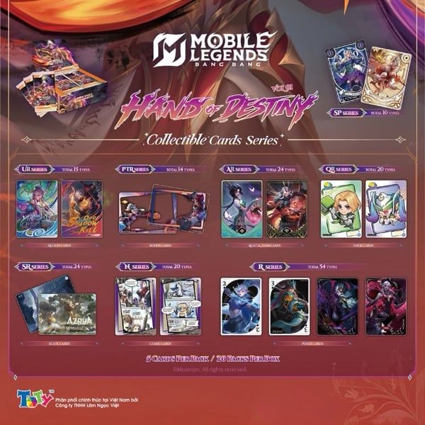  Card bo góc Mobile Legends Bang Bang Kayou KL01 