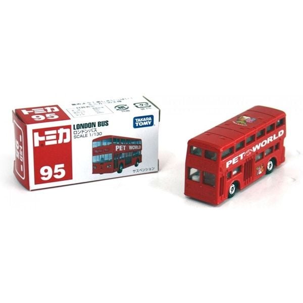  Mô hình xe London Bus No.95 tỉ lệ 1:30 Tomica 562597 