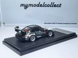  Mô hình xe Porsche RWB993 #77 Skeleton IMSA Petit Le Mans tỉ lệ 1:64 Mymodelcollect OT64743 