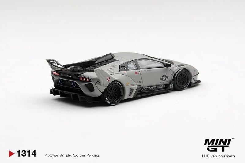  Mô hình xe Lamborghini LB-Silhouette WORKS MURCIELAGO GT Evo Fighter card tỉ lệ 1:64 MiniGT MGT01314 