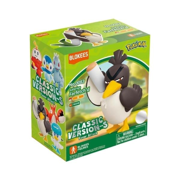  Mô hình lắp ráp Pokemon CV-S Galarian Farfetch'd EP26 Blokees 74018 