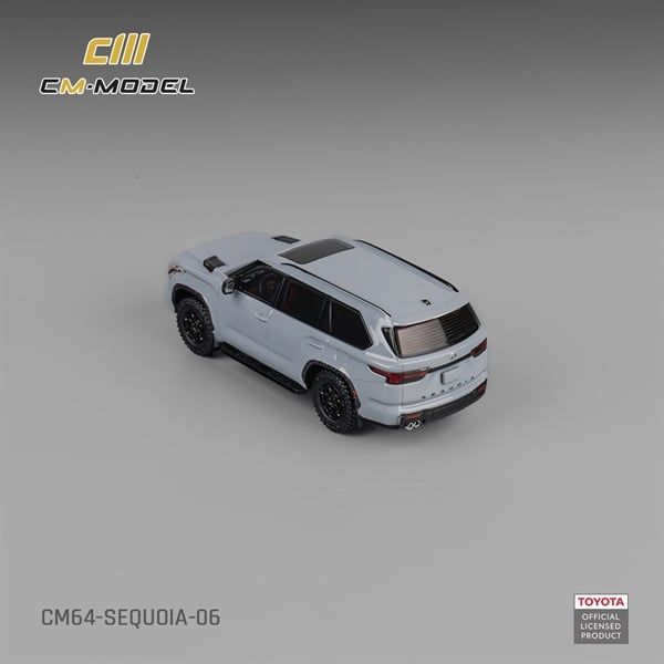  Mô hình xe Toyota Sequoia Gray tỉ lệ 1:64 CM model CM64-SEQUOIA-06 