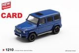  Mô hình xe Mercedes-AMG G 63 Dark Blue Metallic bản card tỉ lệ 1:64 MiniGT MGT01210 