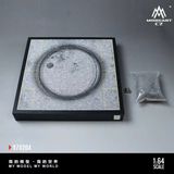 Hộp trưng bày mô phỏng diorama sân drift Car Drift Turntable Scene Mode 30cm × 30cm × 0,5cm tỉ lệ 1:64 MoreArt MO970204 