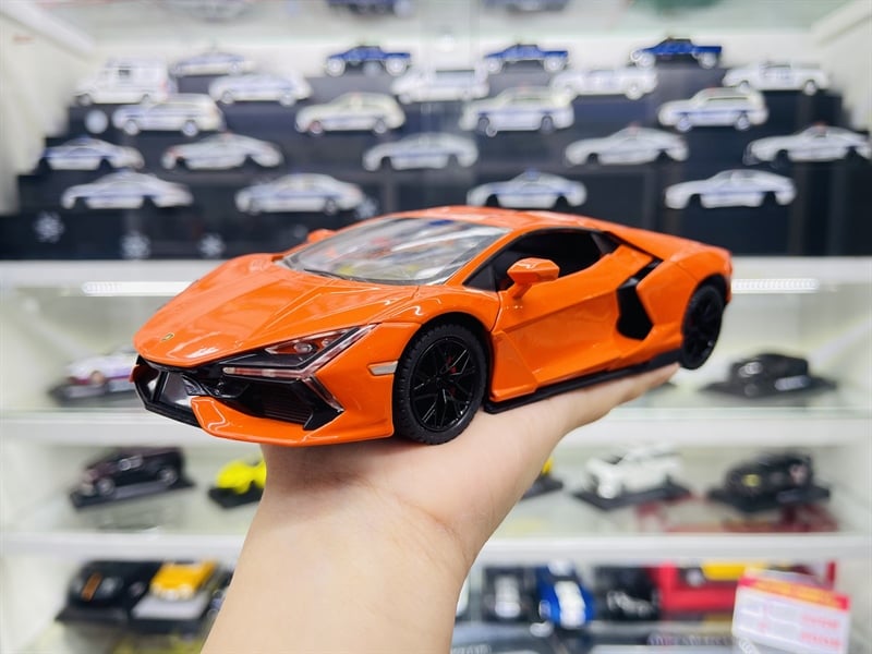  Xe ô tô mô hình bằng hợp kim và nhựa Lam RVT   phun hơi nước   tỉ lệ 1:24 Newao XA2415 