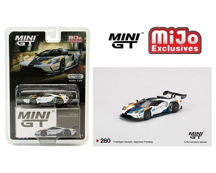  Mô hình xe Ford GT MK II 2019 Goodwood Festival of Speed tỉ lệ 1:64 MiniGT MGT00280 