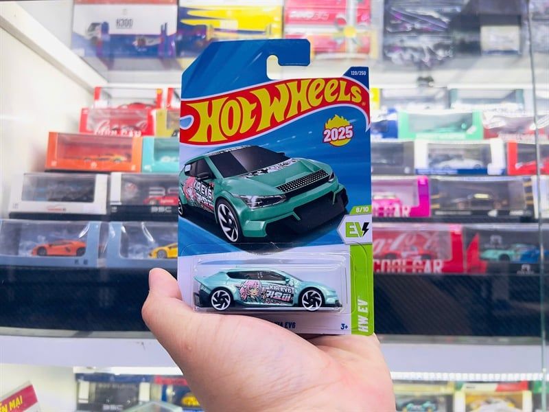  Mô hình xe tải Custom KIA EV6 Fantasy Hotwheels kim loại có bản quyền chính hãng tỉ lệ 1:64 C4982-FA 