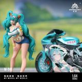  Mô hình nhân vật figure Hatsune Miku Motorized Figure Resin Model Kit tỉ lệ 1:64 More Art MO222248 
