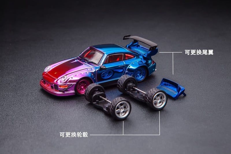  Mô hình xe Porsche RWB 911 993. 