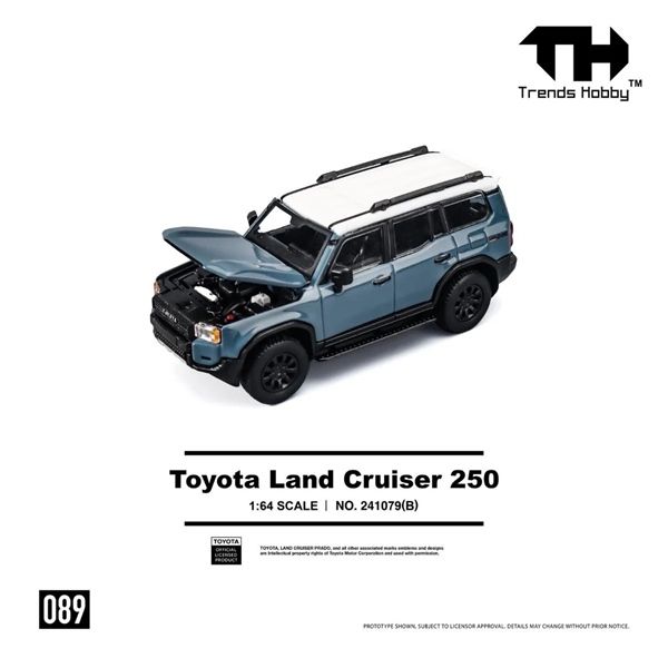  Mô hình xe Toyota Land Cruiser 250 tỉ lệ 1:64 Trends Hobby 241079 