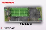  Phụ kiện thảm sa bàn chống trượt mô phỏng diorama bãi đỗ xe có sân bóng kích thước 90x40 cho mô hình xe 1:64 Autono1 PT034 