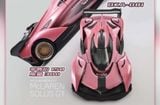  Mô hình xe McLaren Solus GT Candy Pink Bearing Wheel 2026 Shenzhen Jiuzhou Automotive Eco - Expo tỉ lệ 1:64 Demon King Auto DKA-081 