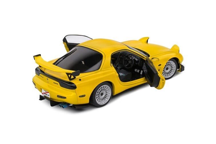  Mô hình xe ô tô Mazda RX7 FD RS yellow Streetfighter '94 tỉ lệ 1:18 Solido model S1810603 