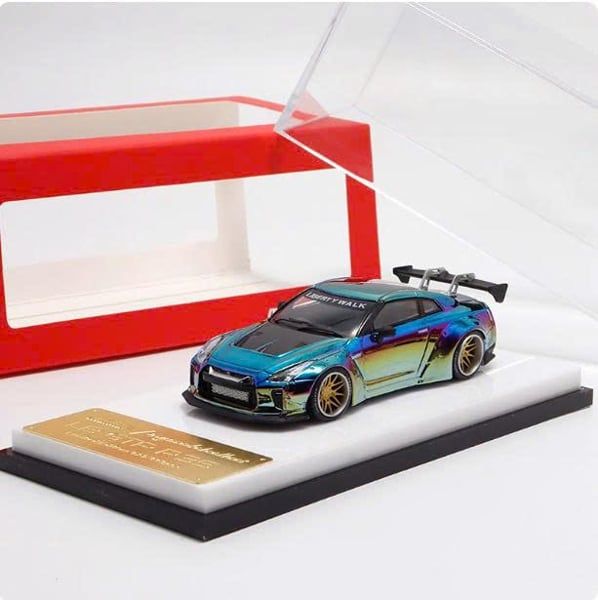  Mô hình xe Nissan GT-RR35LB 1.5 tỉ lệ Mymodelcollect MC640004D 