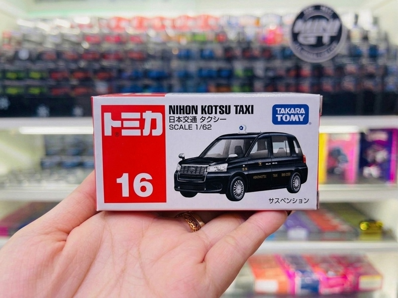  Mô hình xe Nihon Kotsu Taxi (Box) 26 No.16 tỉ lệ 1:62 Tomica 950813 