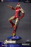  Mô hình nhân vật Marvel Iron man người sắt Mark 85 MK85 SHF Avengers Endgame Ver 2.0 có đèn led + phụ kiện tỉ lệ 1:10 18CM ZD Toys ZM74 FG264E 