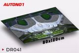  Diorama sân bay Long Thành bãi đáp đường băng in PP cán mờ chống nước bụi bẩn khổ dài 120cm cho máy bay mô hình 16cm 20cm 1:200 1:400 DR041 