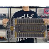  Diorama mô phỏng mặt đường - bãi đỗ xe - pit race in PP cán mờ chống nước bụi bẩn kích cỡ 90x40cm tỉ lệ 1:64 Autono1 DR602 