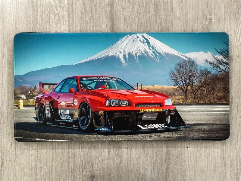  Phụ kiện Thảm lót chống trượt chủ đề siêu xe nhiều kích thước Autono1 PT111 