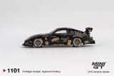  Mô hình xe ô tô MAZDA RX-7 LB-Super Silhouette FD-NILES bản card tỉ lệ 1:64 MiniGT MGT01101-BL NO CHASE CAR 