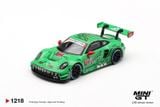  Mô hình xe Porsche 911 GT3 R (992) #77 AO Racing 2025 IMSA Sebring 12 Hrs Class Winner tỉ lệ 1:64 MiniGT MGT01218 